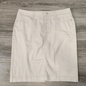Style & Co tan skirt